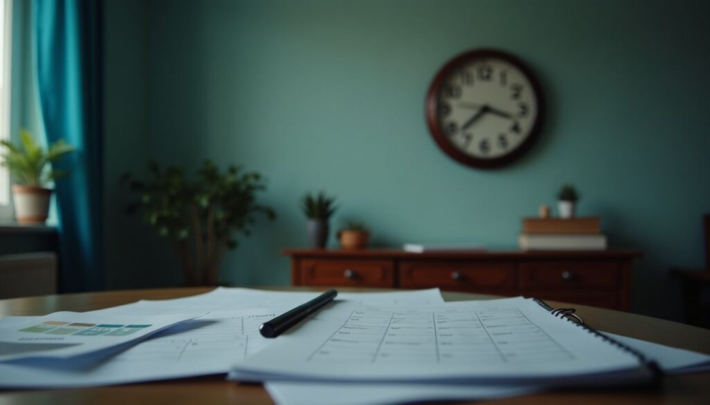 A Simple Photo Representing The Three Phases Of Dementia In A Room. a simple photo representing the three phases of dementia in a room.